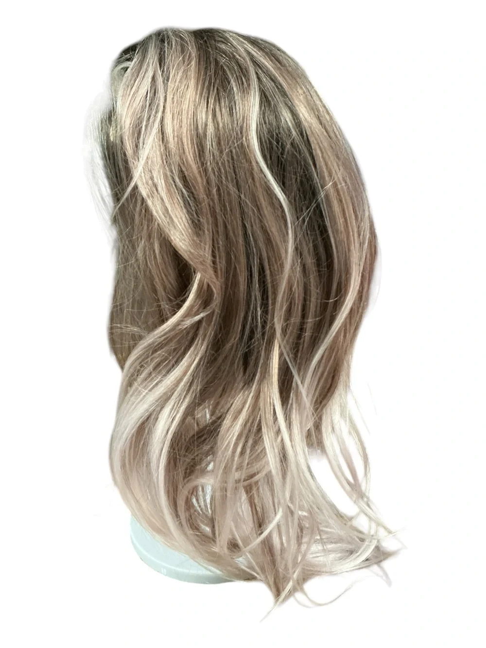 CSC Jesslyn Luxe Ombre Long Wavy Women's Wig - Pink Blonde